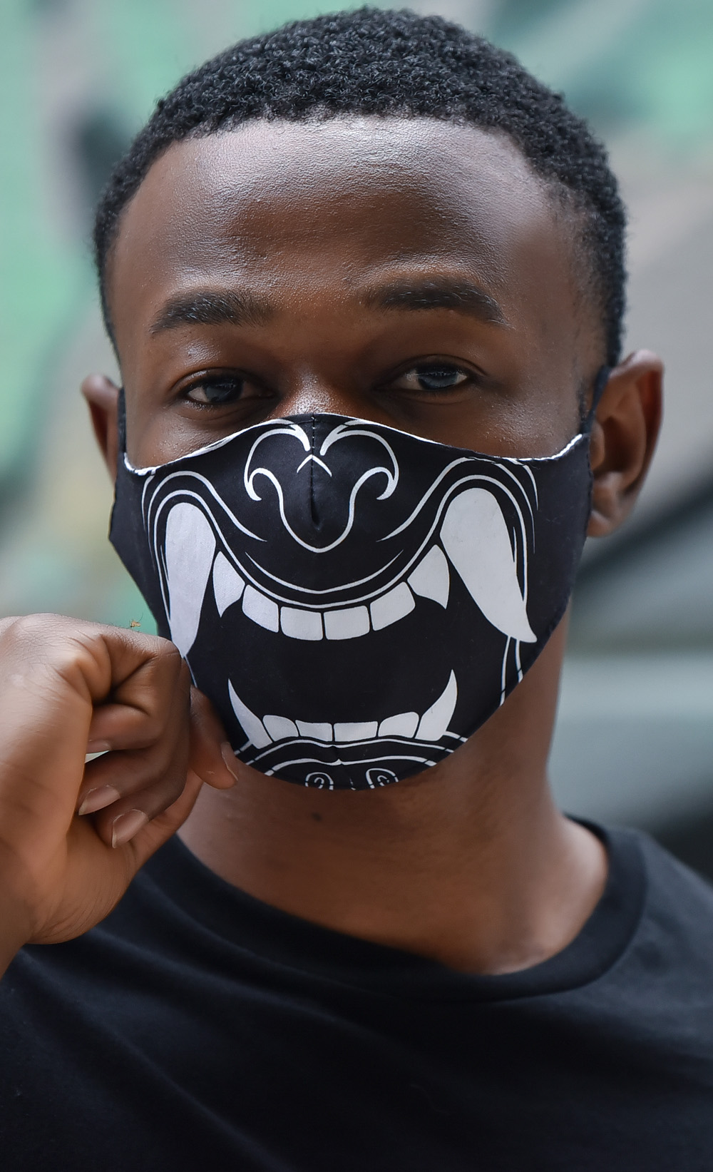 Samurai Face Mask - Insert Coin Clothing