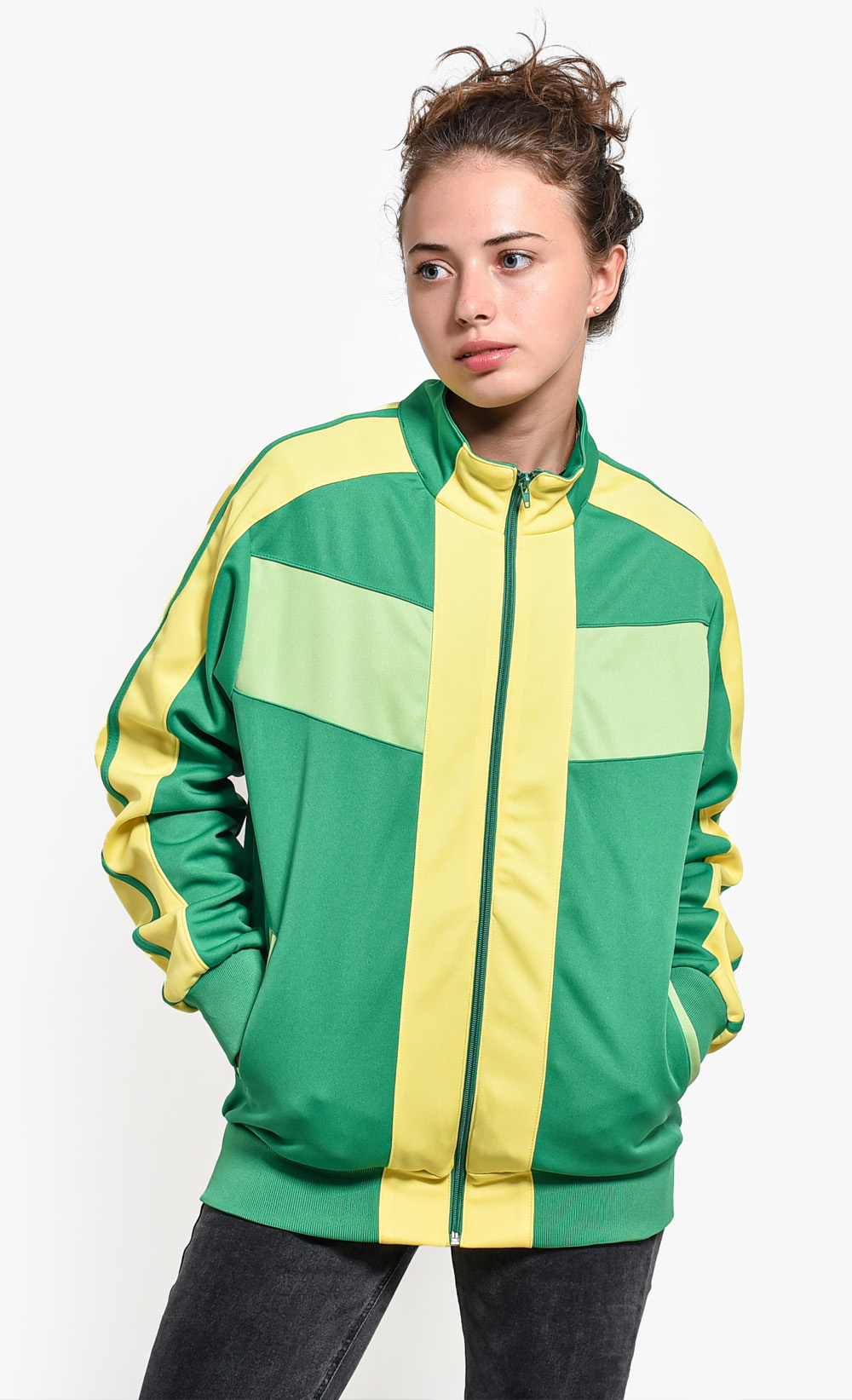 Persona 4 Golden Chie Sports Jacket - Insert Coin Clothing