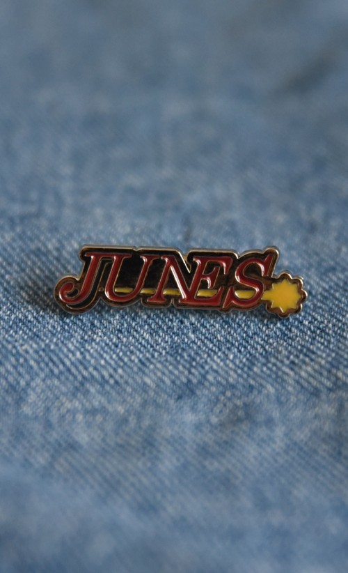Junes Enamel Pin