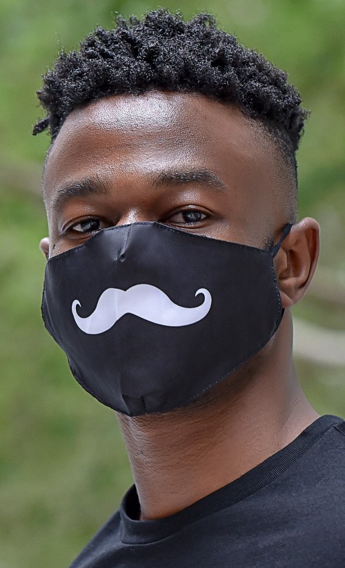 Moustache Face Mask