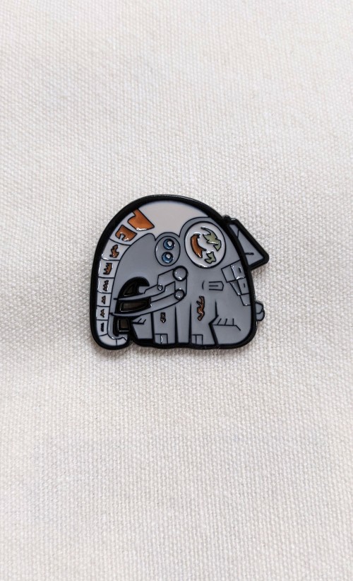Image of the Lil Tremortusk enamel pin from our Horizon Forbidden West collection