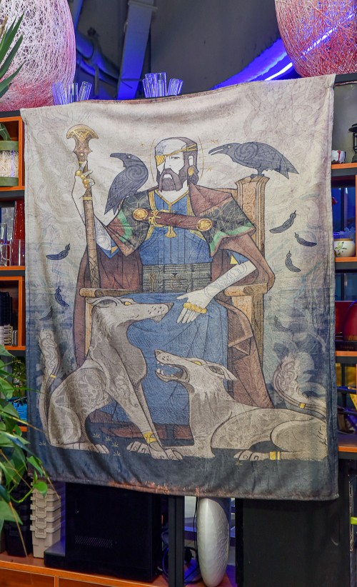 God Of War Odin Blanket