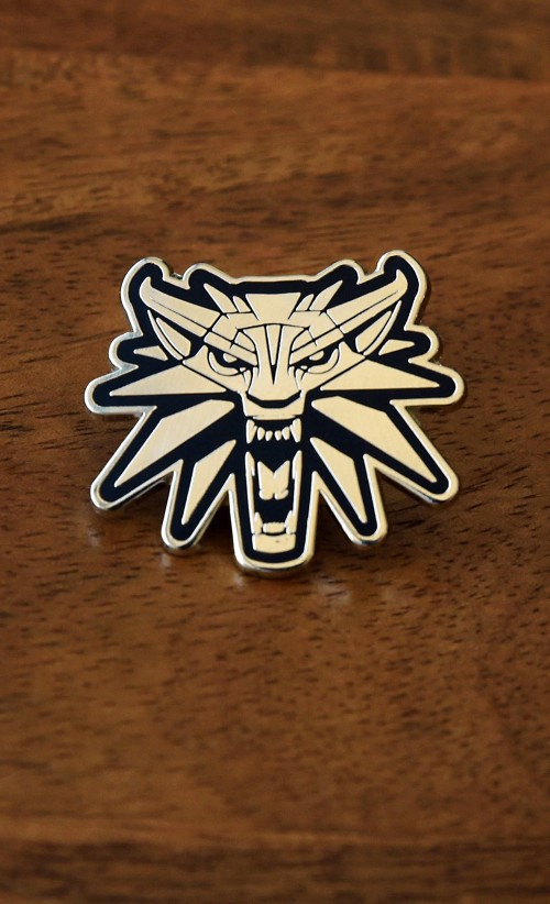 The Witcher Geralt Enamel Pin