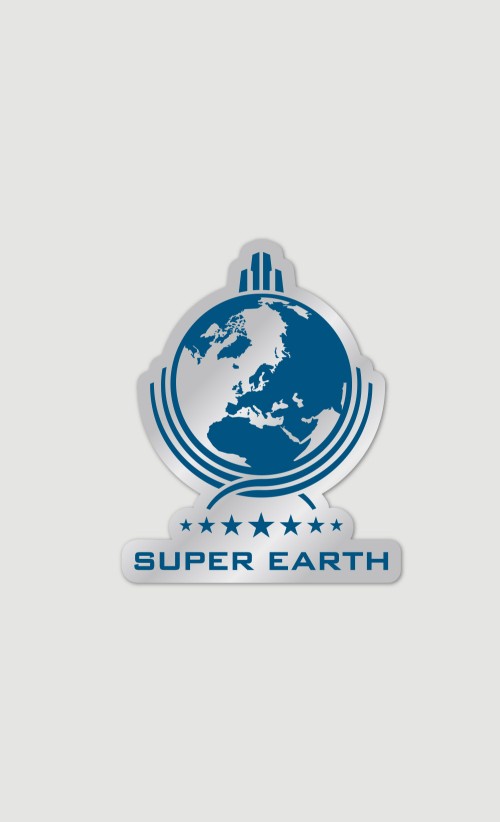 Super Earth Enamel Pin