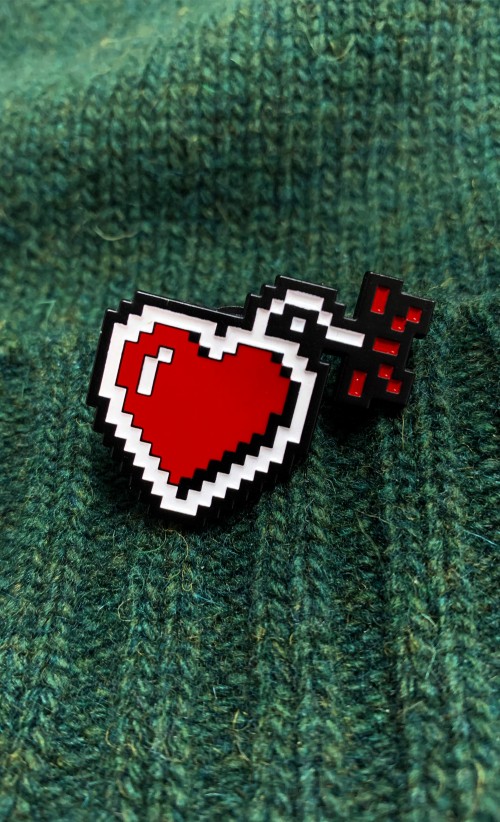 Image of the GameBlast Enamel Pin from our Special Effect collection