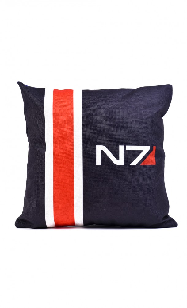 Image of the N7 / Normandy Cushion Cover from our Mass Effect collection