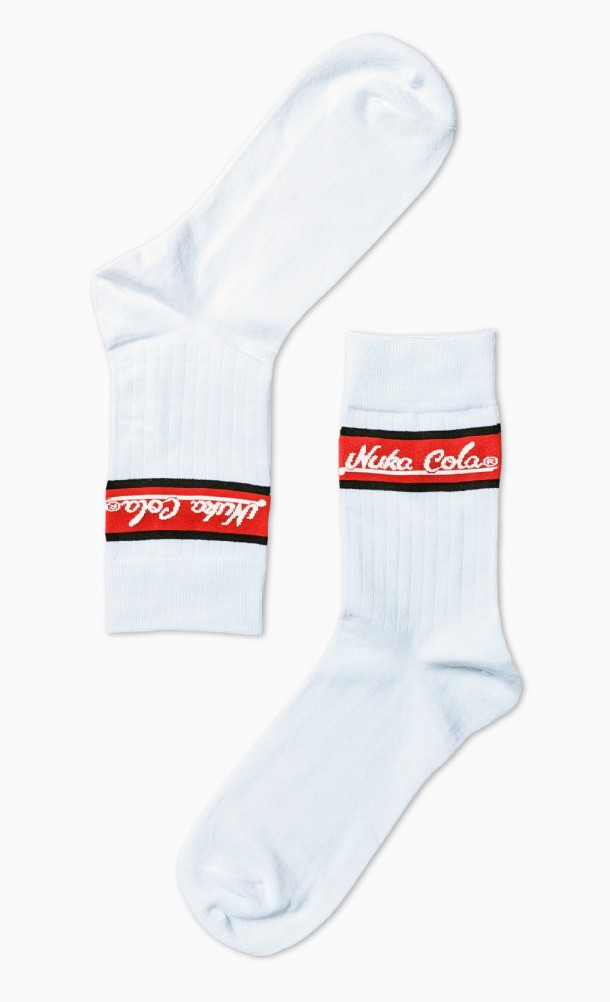 Image of the Nuke Cola Socks from our Fallout collection