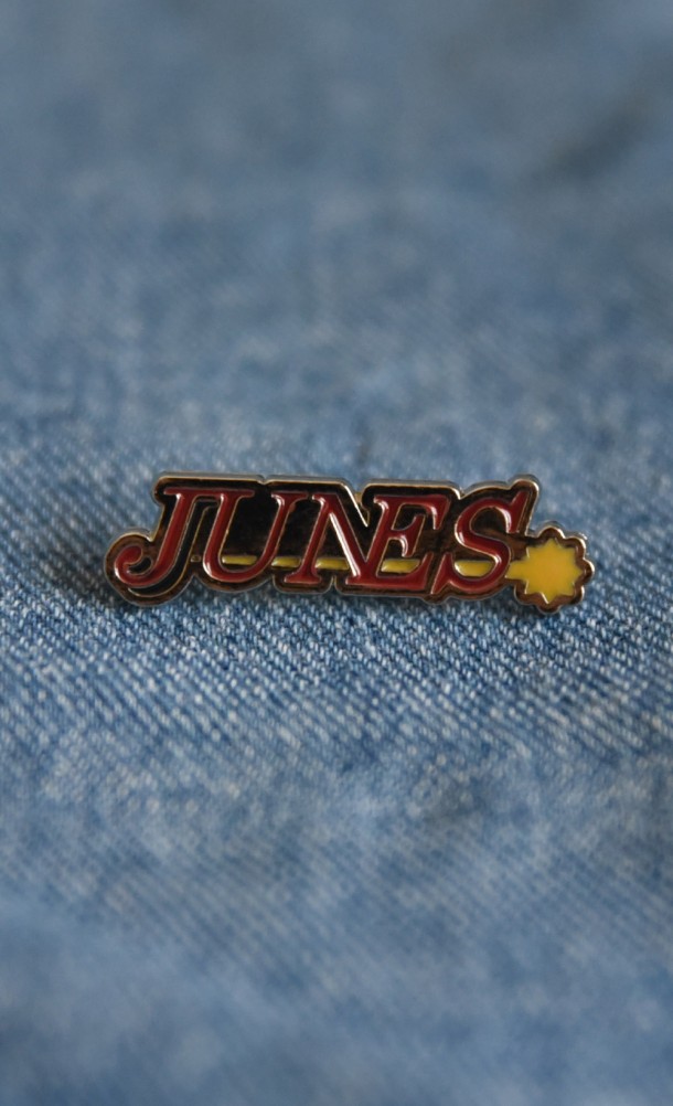 Junes Enamel Pin