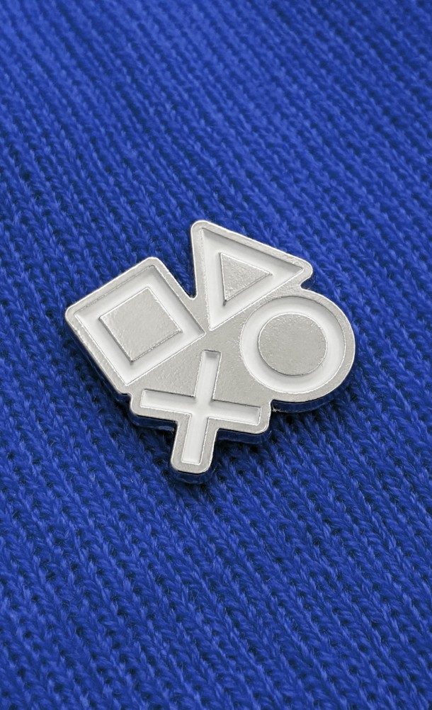 Image of the Buttons Enamel pin from our PlayStation collection