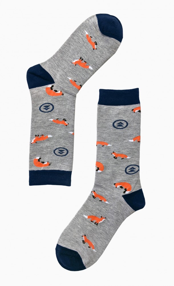 Image of the Pet The Fox socks from our Ghost of Tsushima collection