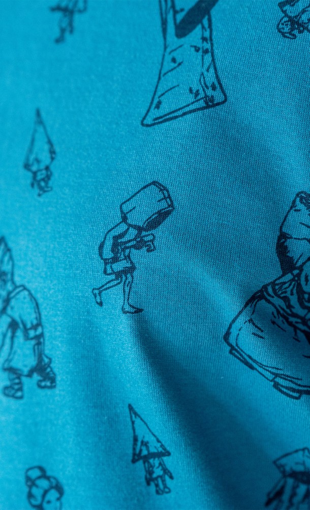 Close up details on the front print of the Total Nightmares T-Shirt from our Little Nightmare collection