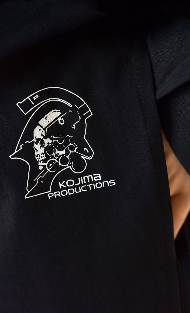 Close up detail on print of the KojiPRO Pyjama Bottoms from our Kojima Productions collection