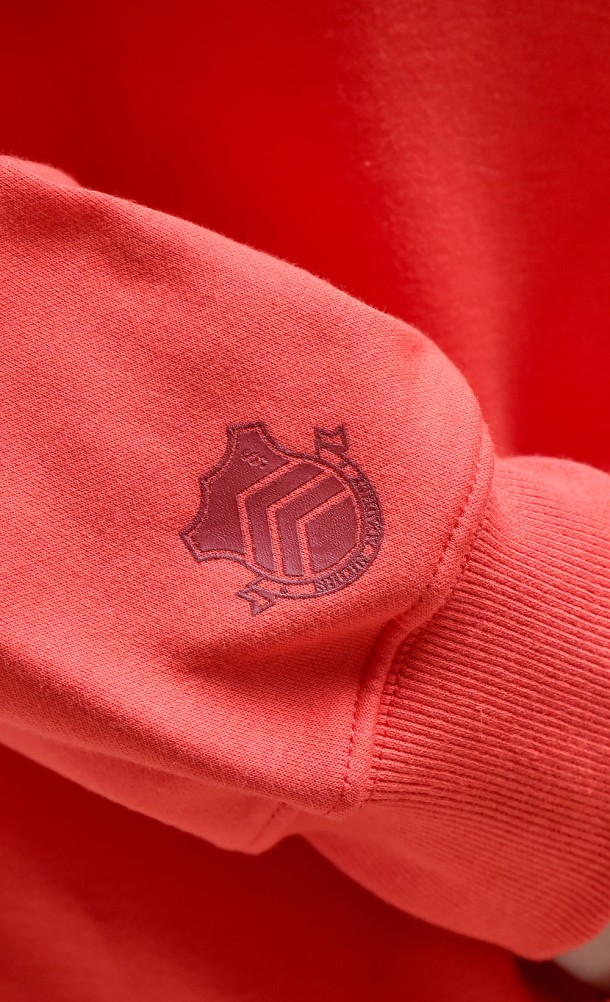 Close up detail on the front print of the Persona 5 Hoodie from our Persona 25th Anniversary collection