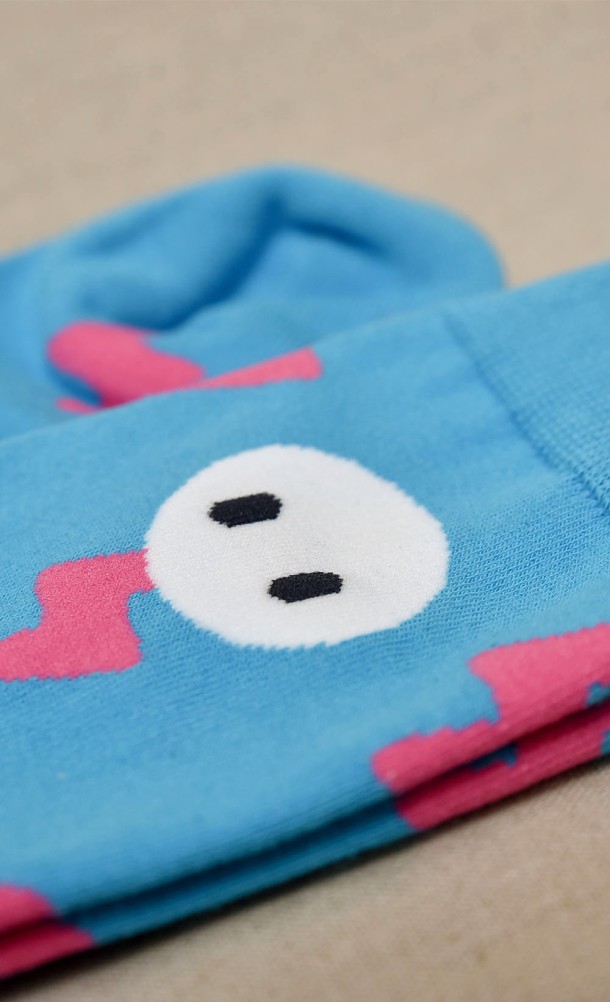 Image of the Lightning Bean Socks from our Fall Guys collection