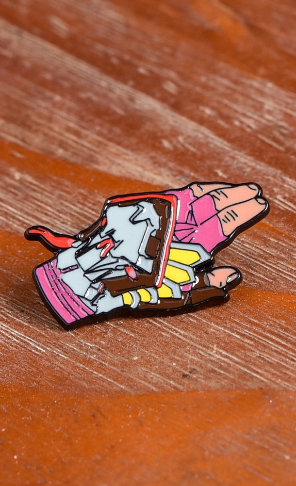 Image of the Ryas Enamel pin from our Horizon Call of the Mountain collection