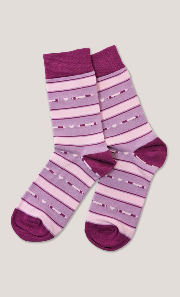 DDLC Yuri Pattern Socks