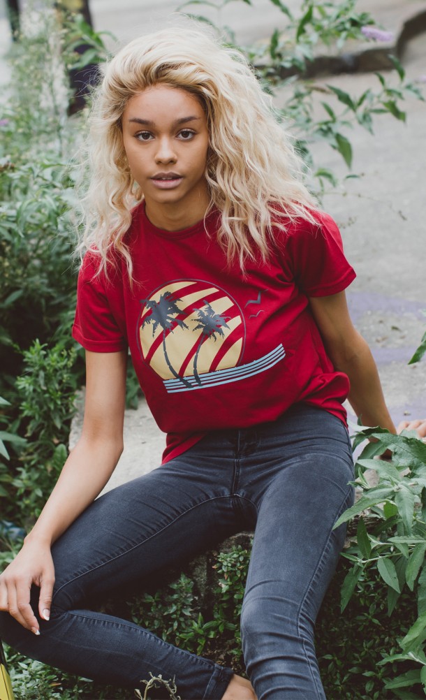 Model wearing the Ellie T-Shirt from our The Last of Us collection