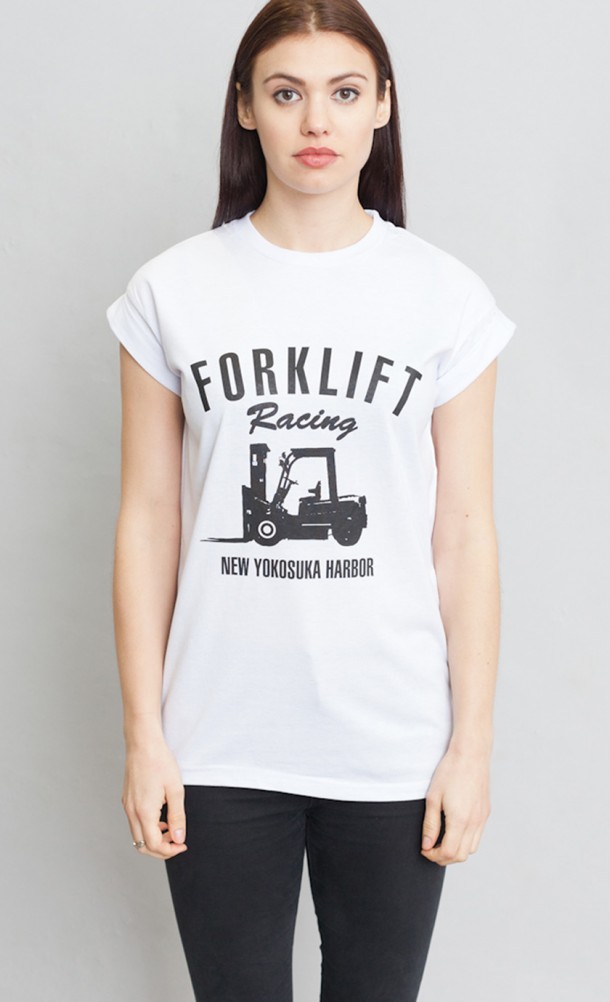 Shenmue Forklift Racing (girly fit) T-Shirt